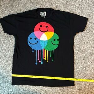 RGB color mix t-shirt, XXL, color of light mix